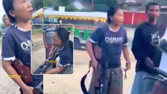 POLISI DIANCAM - Istri pelangsir BBM di Bungo ancam polisi pakai senapan angin. Sebuah penggerebekan besar-besaran terhadap praktik mafia bahan bakar minyak (BBM) subsidi di SPBU 24.376.62 Lubuk Landai, Kecamatan Tanah Sepenggal Lintas Kabupaten Bungo, Provinsi Jambi, berakhir dramatis. Operasi gabungan Polda Jambi bersama Pertamina Patra Niaga ini sempat diwarnai aksi nekat seorang istri pelangsir yang mencoba menghadang petugas dengan senjata angin.