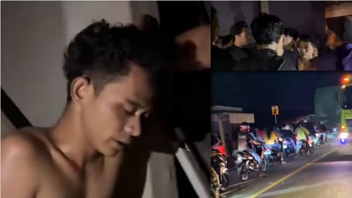 KERIBUTAN - Suasana di ruas jalan depan gerbang salah satu kampus di Mendalo, Jambi Luar Kota, Muaro Jambi, Provinsi Jambi mendadak mencekam pada Selasa malam. Sebuah insiden keributan pecah itu tepatnya di kawasan Universitas Islam Negeri (UIN) STS Jambi melibatkan aksi pemukulan dan penggunaan senjata tumpul berupa balok kayu.