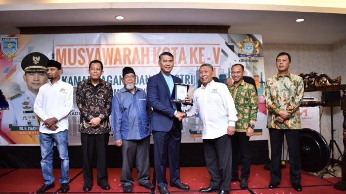 Kadin Kota Jambi Gelar Musyawarah ke V, Ini Pesan Usman Sulaiman dan Harapan Syarif Fasha