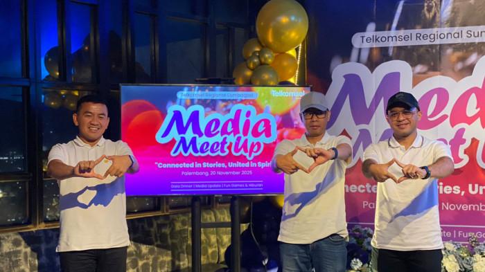 Telkomsel  wilayah Sumbagsel (Palembang, Lampung, Jambi, Bengkulu dan Pangkalpinang) pada kegiatan Media Meet Up Regional Sumbagsel 2025. Telkomsel memaparkan berbagai pencapaian, penguatan infrastruktur jaringan, serta program sosial yang dirancang untuk memberikan dampak langsung bagi masyarakat.