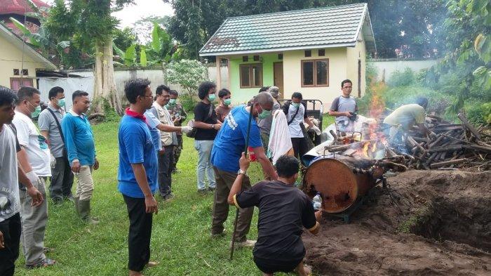 Harimau Taman Rimba Mati lalu Dibakar, Diduga Gara-gara Paru-paru Basah