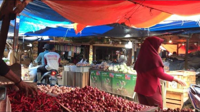 Naik, Harga Cabai Merah di Pasar Kramat Tinggi Batang Hari Jambi Capai Rp70.000 per Kg