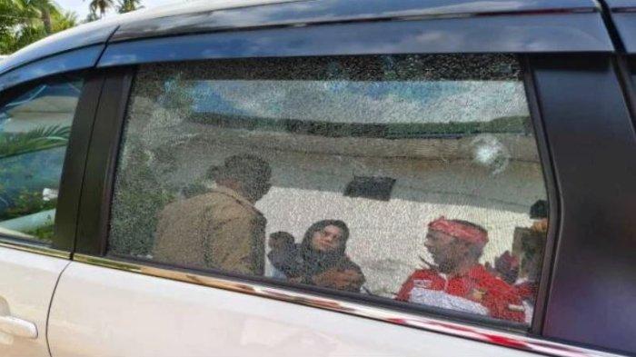 Mobdin Camat Baito yang Ditumpangi Supriyani yang Didakwa Penganiayaan Anak Polisi, Ditembak OTK