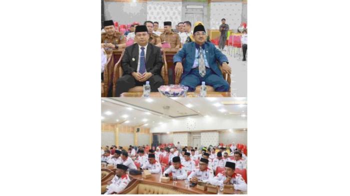 Bupati Anwar Sadat Hadiri Pelantikan DPC APDESI Merah Putih Tanjab Barat