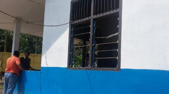 Diserang Ratusan Orang, Pos pengamanan Distrik VIII PT WKS Hancur