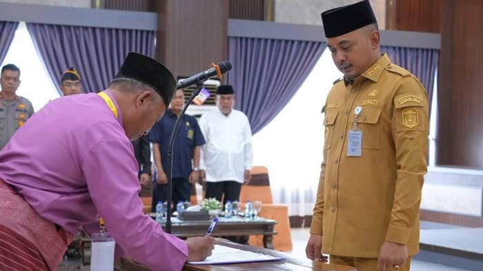 Jelang MTQ ke-21, Bupati Tebo Lantik Tim Pengawas dan Dewan Hakim