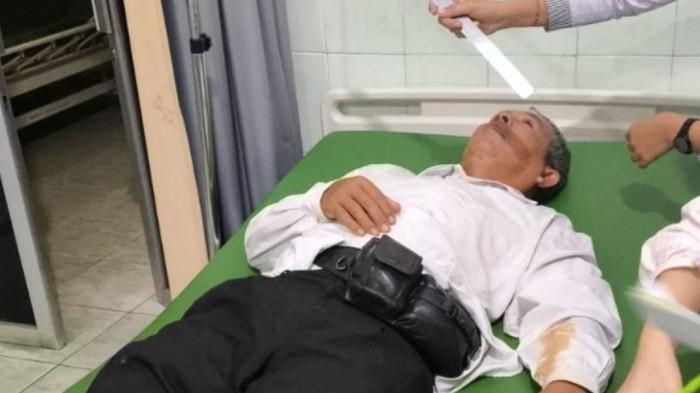 Guru Dianiaya Penambang Emas Ilegal di Merangin Jambi.