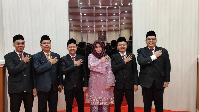 Lima Komisioner KPU Kabupaten Tebo Resmi Dilantik