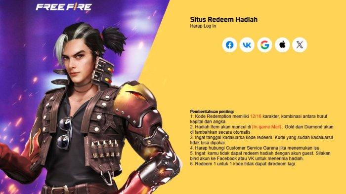 Kode Redeem FF