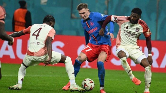 LIGA EUROPA - Lyon akan menjamu FCSB dalam pertandingan Liga Europa malam ini, Jumat (14/3/2025) dini hari.