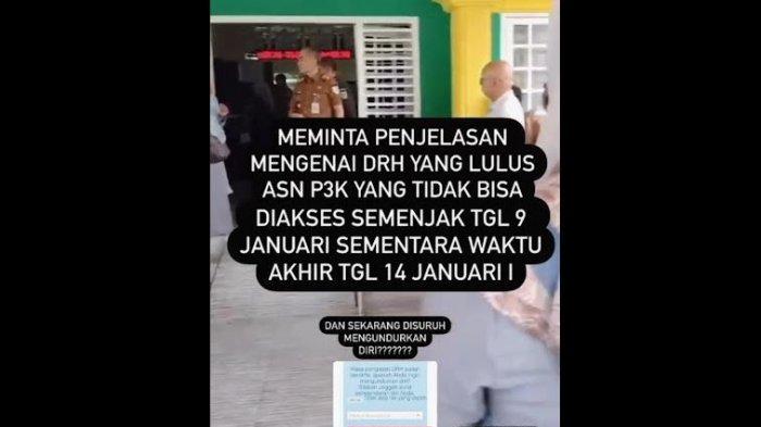 Ramai di Grup WhatsApp PPPK Kota Jambi Tak Bisa Ngisi RDH 'Disuruh Mengundurkan Diri'