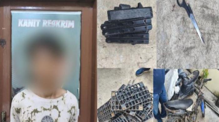 Aparat Kepolisian Sektor (Polsek) Babat Supat mengungkap kasus pencurian yang terjadi di kawasan proyek pembangunan Jalan Tol Betung-Jambi Seksi 1A di Kabupaten Musi Banyuasin, Sumatera Selatan.