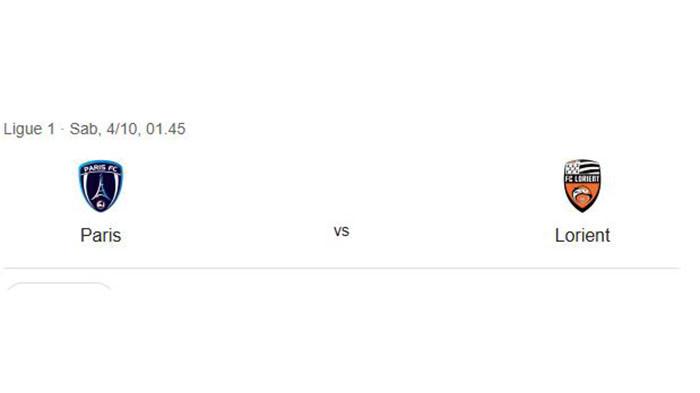 Prediksi Skor Paris FC vs Lorient , Head to Head dan Statistik di Ligue 1 Prancis