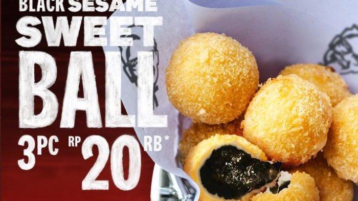 Promo KFC Hari Ini 2 Januari 2023, Snack Sweet Ball Black Sesame Rp20 Ribu