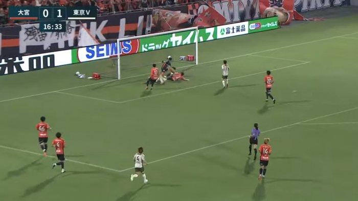 SKOR 1-0! Omiya Ardija vs Tokyo Verdy, Sundulan Keito Kawamura Bawa Tim Pratama Arhan Unggul