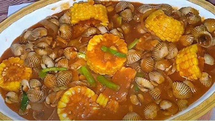 Resep Kerang Dara Saus Padang, Tambahkan Daun Jeruk untuk Aroma Harum