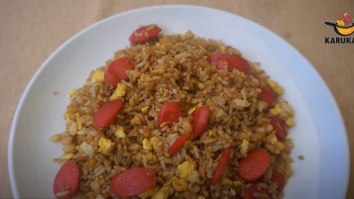 Resep Nasi Goreng Rumahan, Tambahkan Sosis Bratwurst
