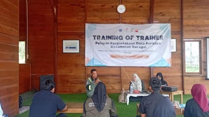 SKK Migas PetroChina Berikan Pembekalan Kepada Para Trainer Pelopor Taman Baca Masyarakat di Tanjab Timur