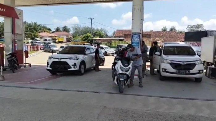 SPBU di Tebo Jambi Larang Pelansir BBM Selama Mudik Lebaran