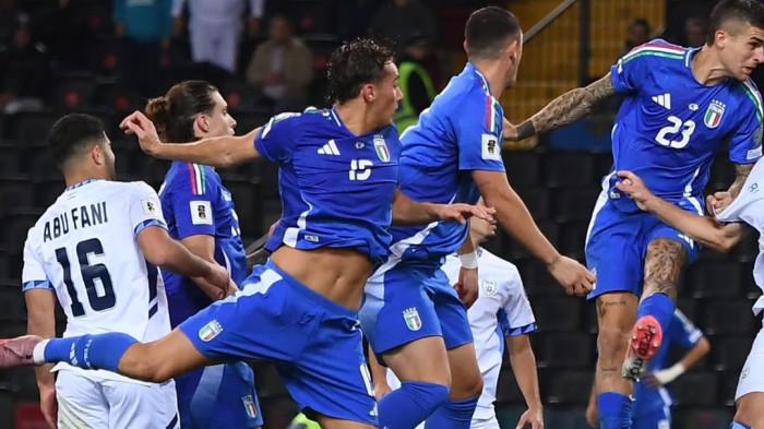 KUALIFIKASI PIALA DUNIA - Timnas Italia akan menghadapi Moldova dalam pertandingan Kualifikasi Piala Dunia 2026 pada Jumat (14/11/2025) dini hari.