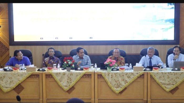 Dewas Unja Bahas Rencana Bisnis, Anggaran 2023 dan OTK Menuju PTN-BH Bersama Rektor dan Senat