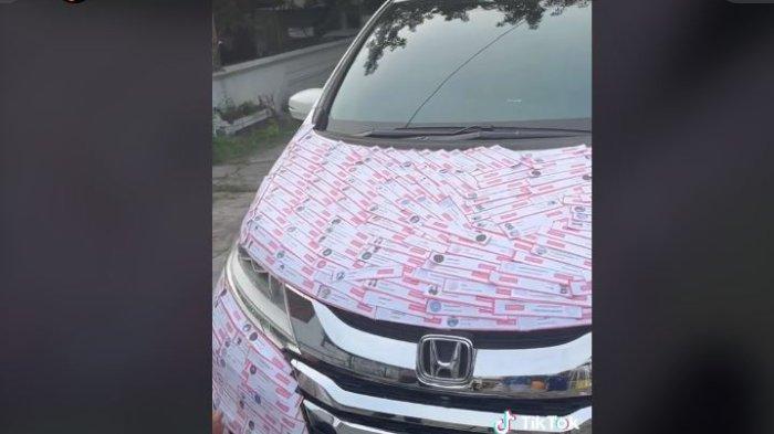 Viral di Tiktok, Tempel Nama Follower di Body Mobil, Downlaod Videonya di Snaptik