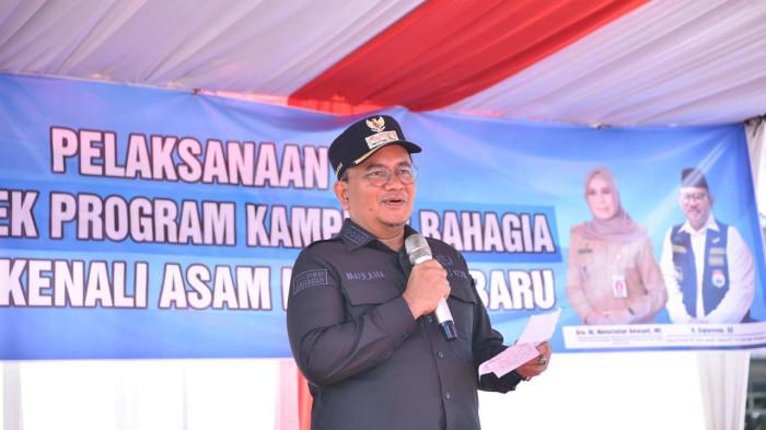 Wali Kota Jambi, Maulana, saat acara.