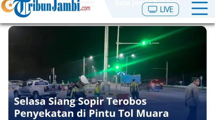 Website Tribun Jambi
