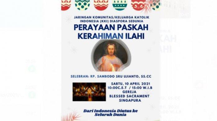 Besok, Paskahan Diaspora Katolik Sedunia, Bencana Alam NTT Jadi Fokus