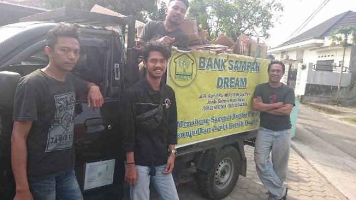 Berdiri Sejak 2016, Bank Sampah Unit Dream di Jambi Selatan, Salurkan 3 Ton Sampah Sebulan