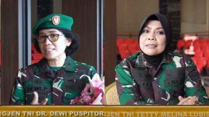 Dua Jenderal Perempuan Ini Diangkat KSAD Andika Perkasa Menjadi Petinggi TNI AD, Ini Profil Keduanya