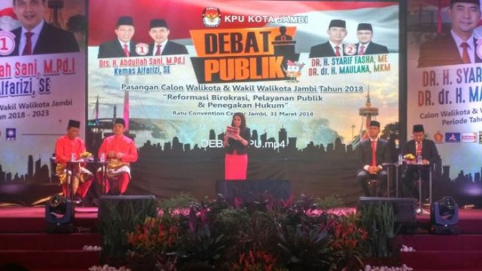 Ditanya Soal Godaan Korupsi Uang Ketok Palu Begini Janji Dua Paslon Wali Kota Jambi