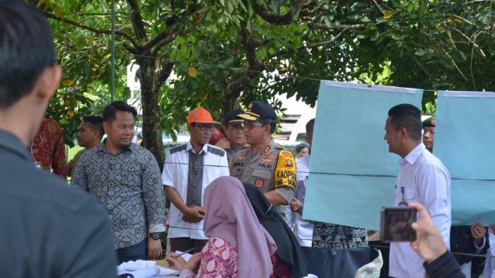 Kapolda dan Forkompimda Provinsi Jambi Pantau Pemilu 2019, TNI-Polri Jamin Keamanan