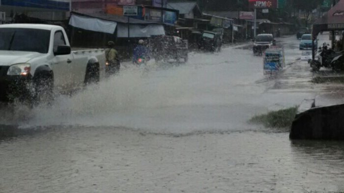 Waspada, Jambi Jadi Titik Pertemuan Angin, Hujan Lebat Beberapa Hari