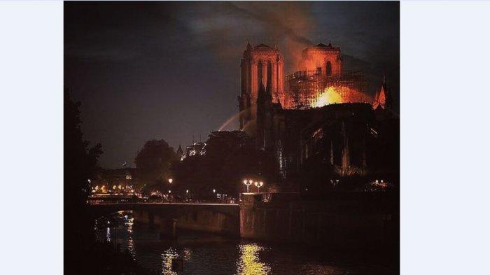 Lagu Ave Maria Terdengar saat Gereja Notre Dame Terbakar, Ini Kondisi Terakhirnya