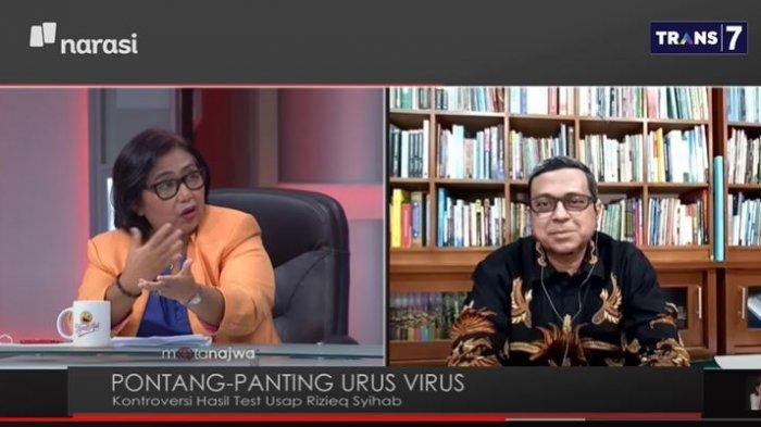 Mata Najwa Tadi Malam, Nasdem Vs Haikal Debat Sengit Hasil Swab Test Habib Rizieq, Perlu Diumumkan?
