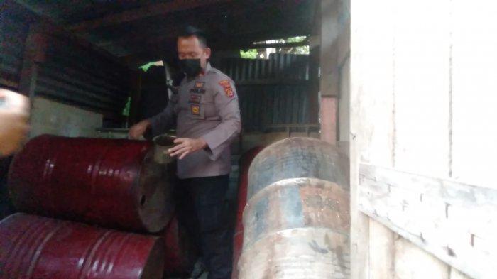 Polresta Jambi dan Polsek Kotabaru Gerebek Rumah Warga Jadi Gudang Penyimpanan Minyak Ilegal