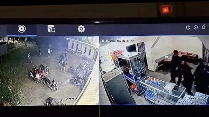 Terekam CCTV, Begini Kronologi Pengeroyokan di Kerinci