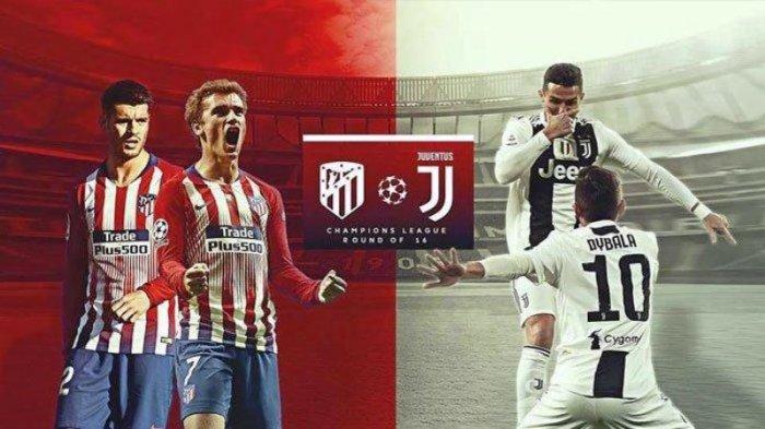 Link Live Streaming RCTI, Laga Atletico Madrid vs Juventus di Liga Champions, Kick Off Pukul 03.00