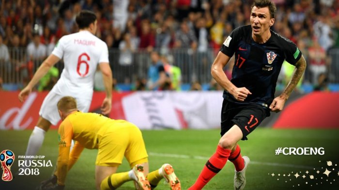 Kroasia Vs Inggris: Gol Trippier Dibalas Perisic, Mandzukic Antar Kroasia ke Final Piala Dunia 2018