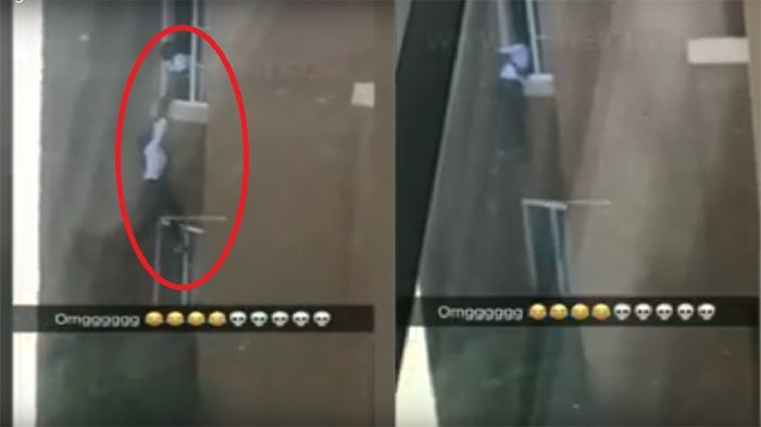 Demi Bertemu Kekasih, Gadis Ini Nekat Panjat Jendela Rumah Sakit Bertingkat, Aksinya Bikin Gregetan!