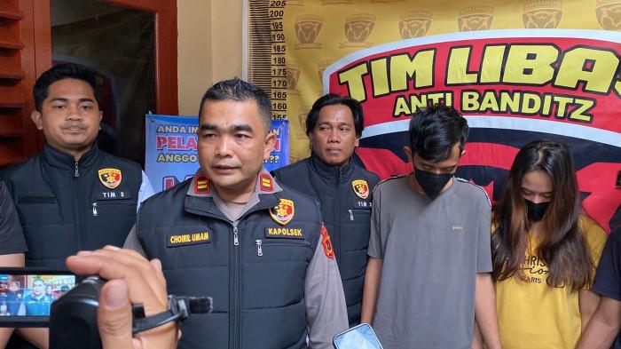 Komplotan pelaku pemerasan dengan modus kencan lewat aplikasi MiChat berhasil dibongkar Polsek Jelutung, Kota Jambi.
