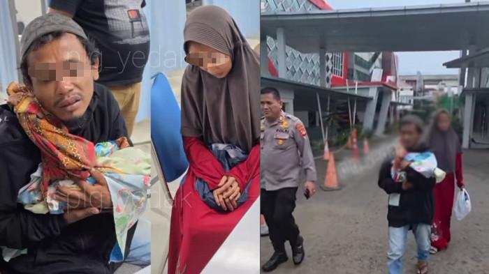 Wajah Sendu Pasangan Tunawisma Gendong Jasad Bayi dan tak Punya Biaya Makam
