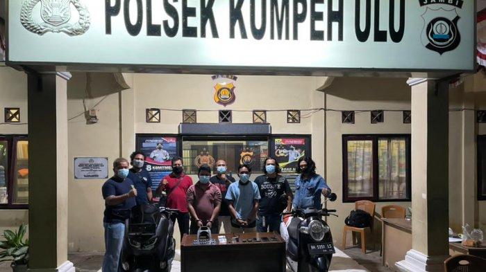 Pelaku Pembobol Rumah dan Penadah Sepeda Motor di Kumpeh Diringkus Polres Muarojambi di Muaratara