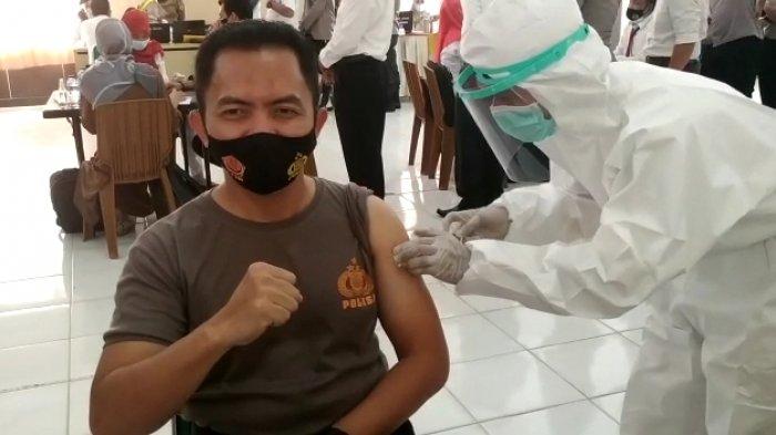 Personil Polres Sarolangun Divaksin Covid-19, Kapolres: Saya Lega