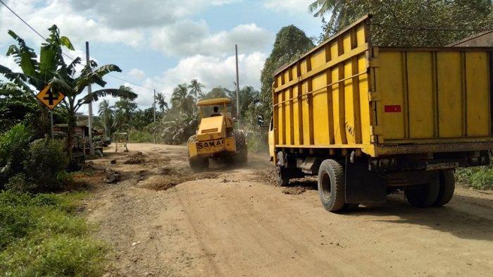 Realisasi Perbaikan Jalan di Tanjabtim Menurun Drastis, Dinas PUPR Sebut Karena Covid-19