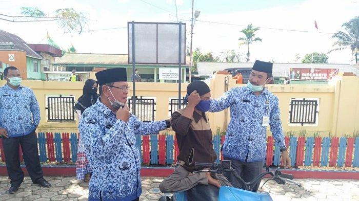 Tak Pakai Masker, 100 Orang Warga Kerinci Terjaring Razia Yustisi