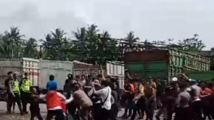 Eksekusi Lahan dan Bangunan di Selincah Ricuh, Perwira Polda Jambi Luka Tiga Orang Diamankan