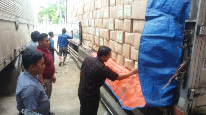 Dikawal Brimob, Ribuan Boks Surat Suara Akan Dikirim ke Tanjab Barat