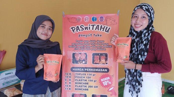 UMKM Jambi, Berawal Hobi Makan, Mahasiswa Fakultas Kedokteran Unja Hadirkan Produk Dari Ampas Tahu